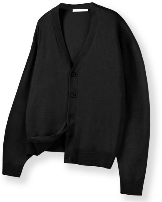 제이에이치스타일 남성용 쿨터치 솔리드 브이넥 니트 가디건 WSROK755