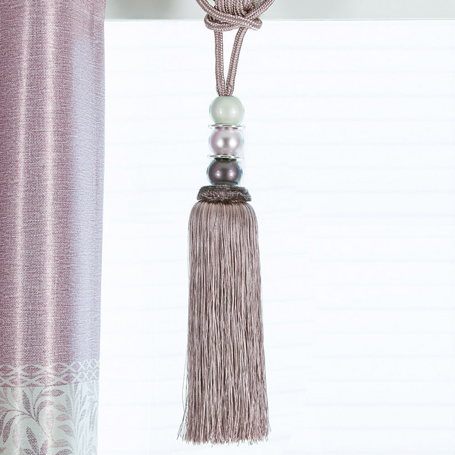 지나송 커튼 타이백 그라데이션 30cm, 1개, 퍼플