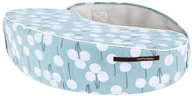 mothersbaby Cuna 貼合 D型哺乳枕 薄荷水果, Mint Fruit