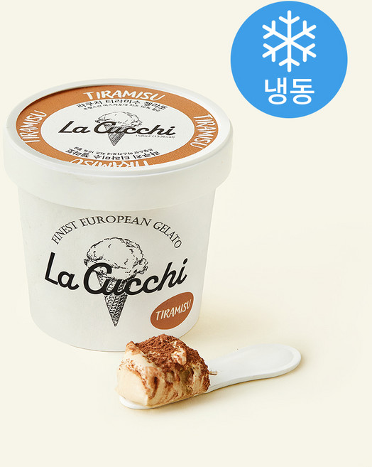 라쿠치 티라미수 젤라또 아이스크림 (냉동), 1개, 1개입, 150ml