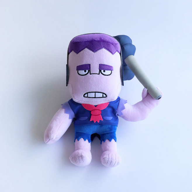 매니어리틀 브롤스타즈 프랭크 봉제인형, 혼합색상, 1개, 25cm