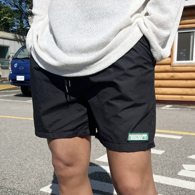 Mercita男款度假加州水上尼龍泳褲短褲