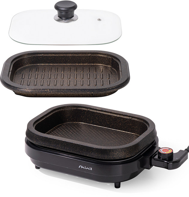 신일 2IN1 멀티 타니 쿡 전기그릴, SGP-BZ490Y