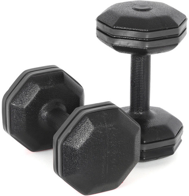 ALEAF Octagon 緩衝動態啞鈴, 5kg, 2個