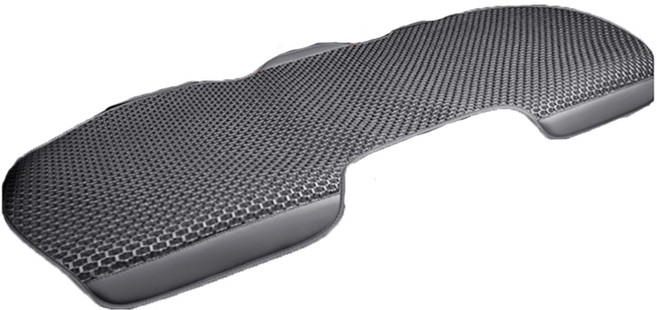 순잠 에어 여름 자동차 시트 뒷자석 방석, 그레이, 1개