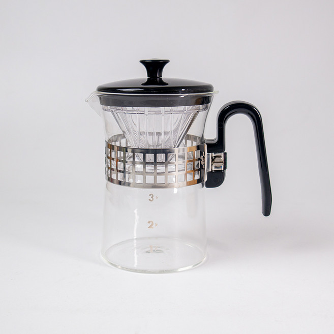 FRIEND COFFEE 銀線手沖咖啡組, 1套, 濾杯 + 咖啡分享壺, 350ml