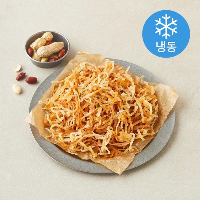 버터구이 오징어 슬라이스 (냉동), 1개, 120g