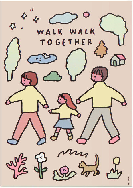 제로퍼제로 패밀리 걸어가자 포스터