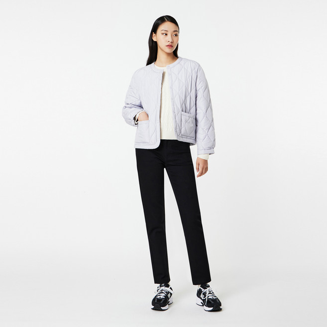 JAJU 女款輕量羽絨感夾克