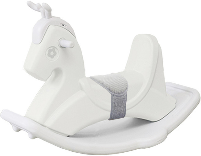 BeneBene 아동용 5 in 1 멜로디 흔들말 사슴, 아이보리, 1개