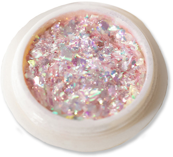 글리터 햇님 네일 파츠, 로즈핑크, 1개