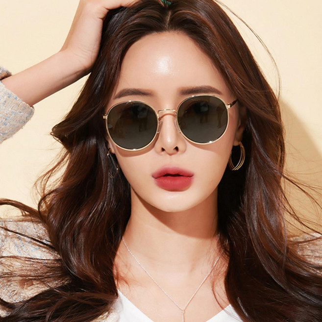 Melakme 輕量圓形金屬偏光太陽眼鏡