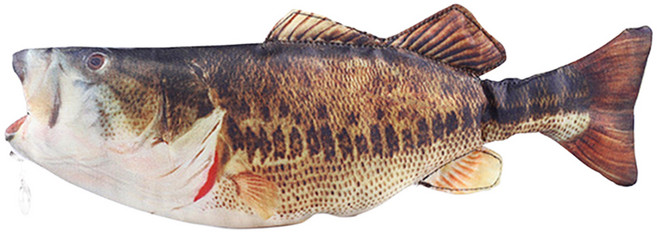 아트조이 업그레이드 리얼 생선 필통, 07 배스, 1개