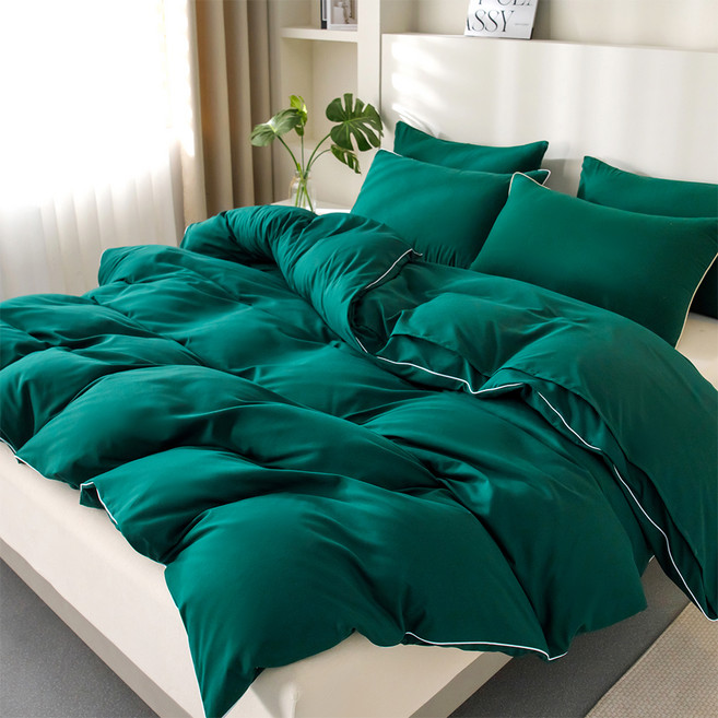 소하임 하이퍼소프트 방수 이불커버, 이브닝그린