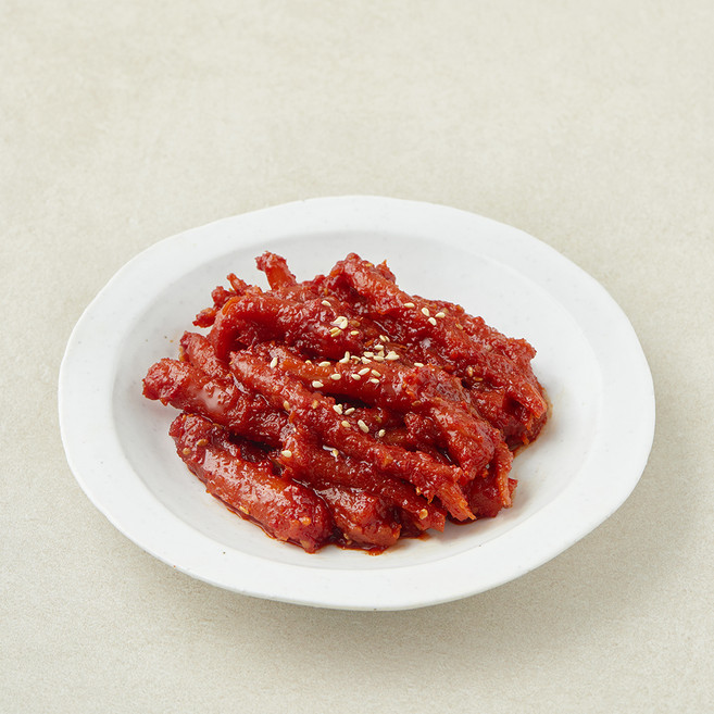 천년의반찬 더덕무침, 500g, 1개