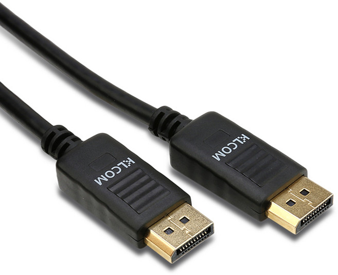 케이엘컴 V1.2 DP to DP 디스플레이포트 케이블, 1개, 3m