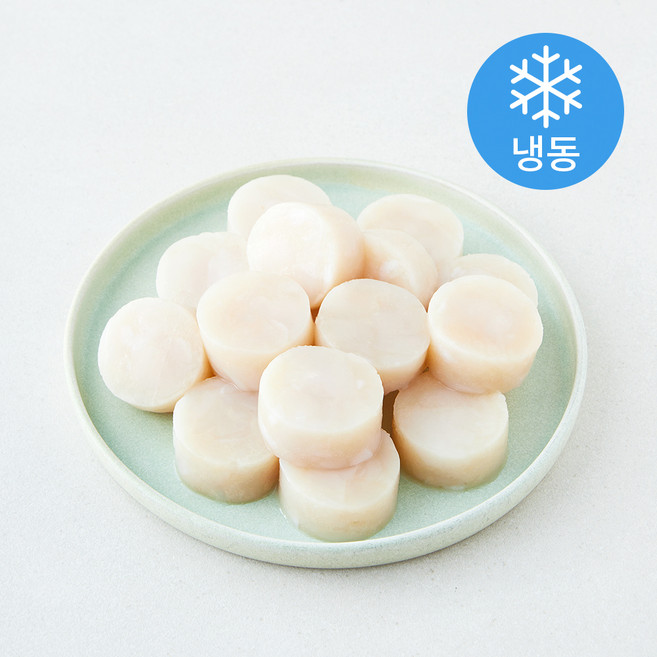 ISEA 가리비 관자살 10/20 (냉동), 1개, 500g