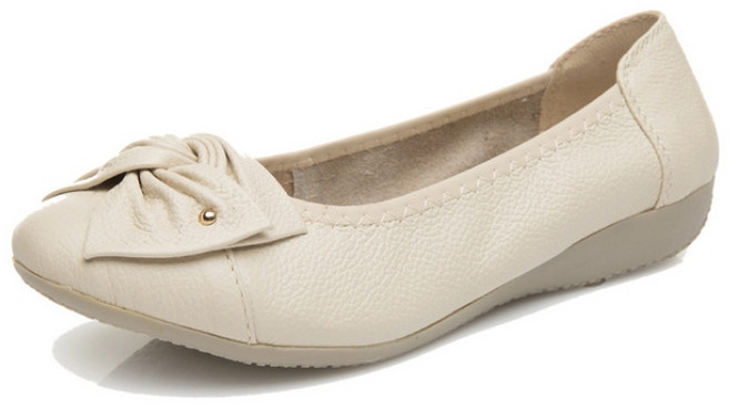 헤스티아 꽈베리본 슬림 플랫슈즈