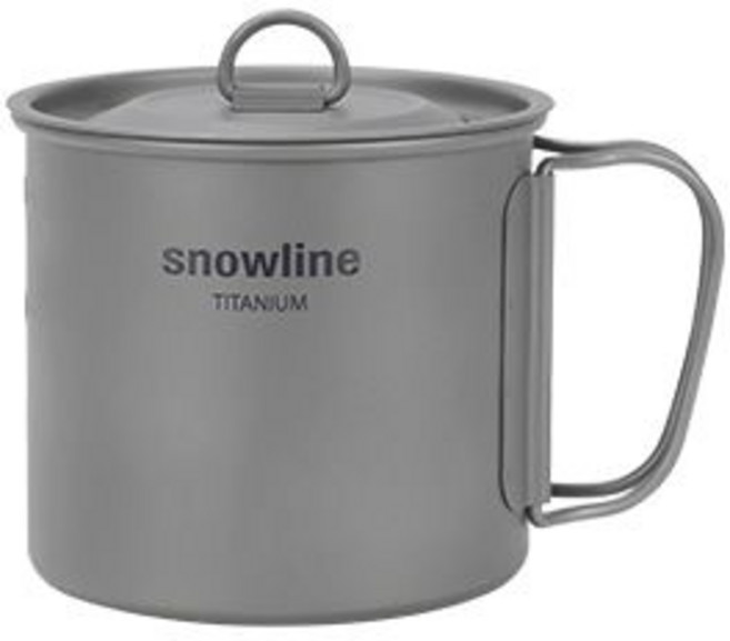 스노우라인 티타늄 머그컵 SN95UCW002 600ml, 혼합색상, 1개