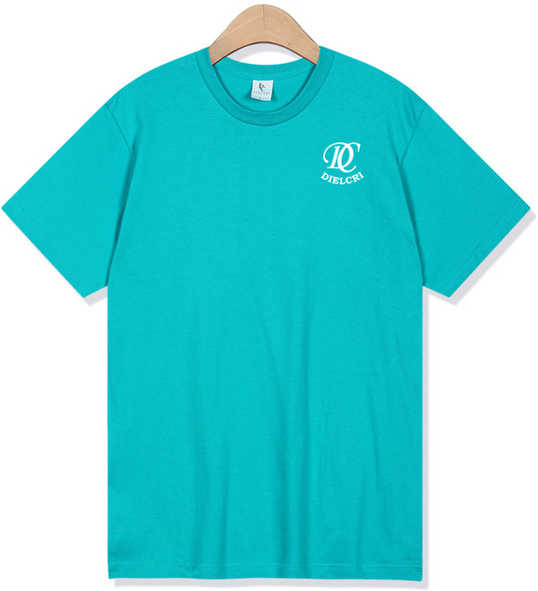 디엘크리 DC엠블럼 로고 17수 통기성 반팔 티셔츠