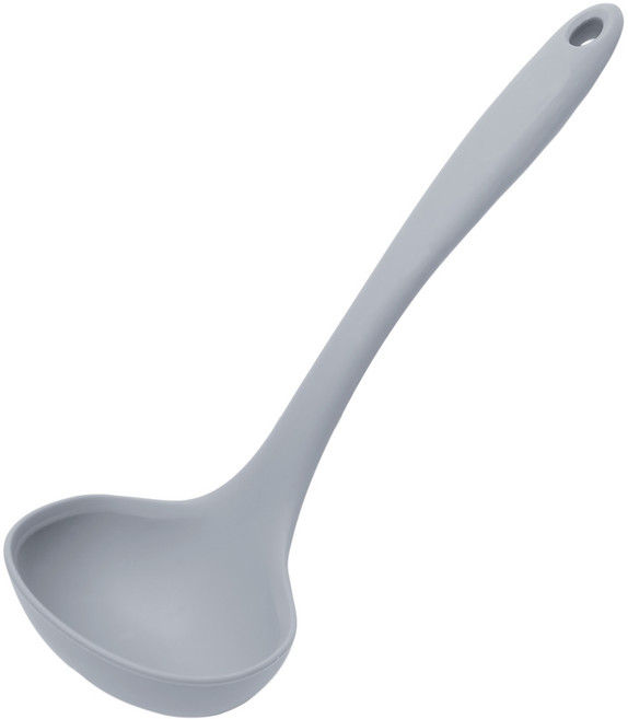 실리팟 프리미엄 실리콘 국자, 그레이, 1개