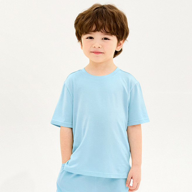 유니프랜드 아동용 컴포트 모달 5부 실내복 상하 세트