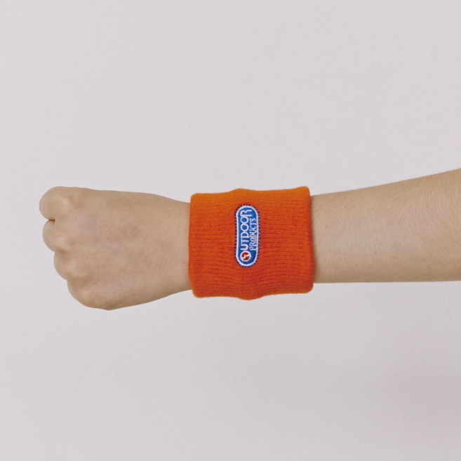 아웃도어프로덕츠 손목아대 2p, 1세트, 오렌지