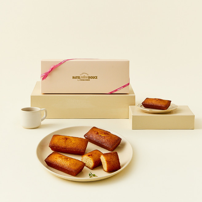 오뗄두스 구움과자 휘낭시에 세트 7개입 210g + 쇼핑백, 1세트