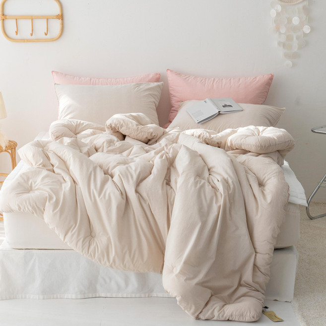 플로렌스 오가닉 순면 피그먼트 옥수수패딩솜 차렵이불