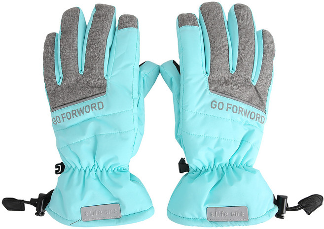 슈펜키즈 배색 손가락 스키 장갑 VKGZ20W04