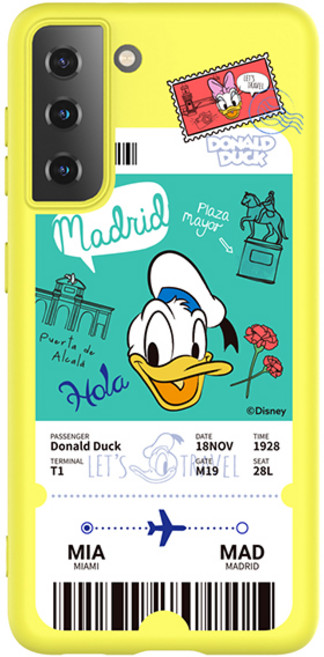 디즈니 시티 트래블 소프트 휴대폰 케이스