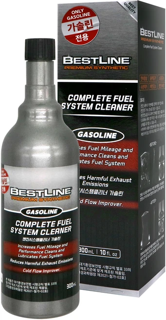 베스트라인 엔진 연료첨가제 가솔린 300ml, 1개, 가솔린/휘발유 - 쿠팡