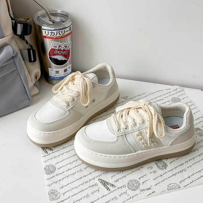 Elsso Air Force 羽毛鞋帶厚底運動鞋