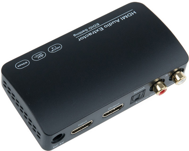 컴스 4K HDMI to HDMI 오디오 컨버터, AS898