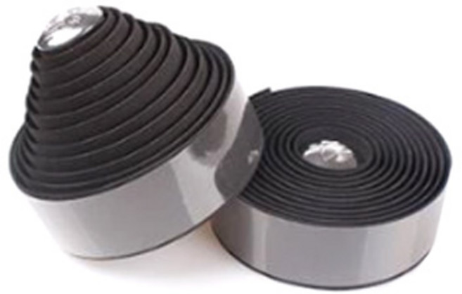 펠레스포츠 자전거 EVA 핸들바 테이프, 블랙, 1개