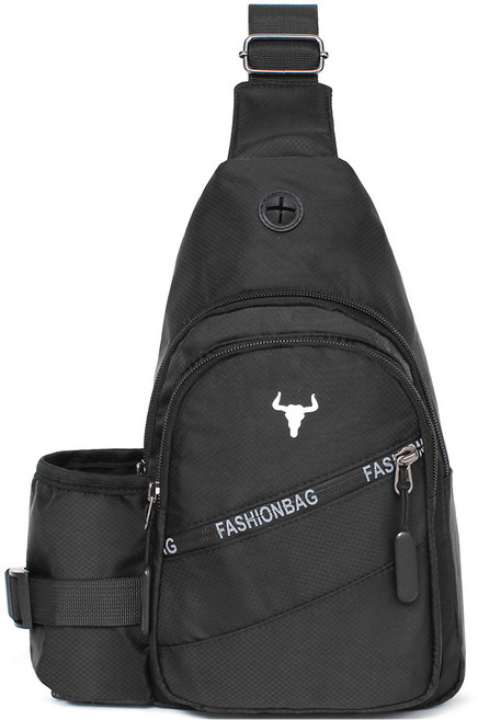 블루마운트 보틀 슬링 크로스백, 블랙