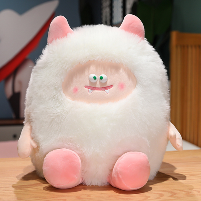 네이처타임즈 몬스터 인형, 화이트, 1개, 55cm