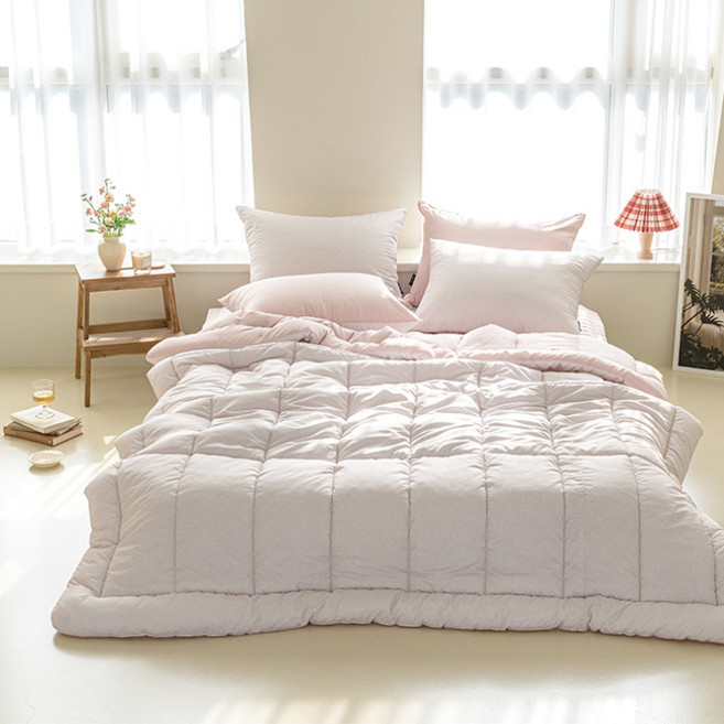 퓨어슬립 프라페 차렵이불 +베개커버 세트