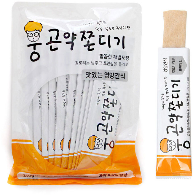 웅곤약쫀드기 10p, 200g, 1개