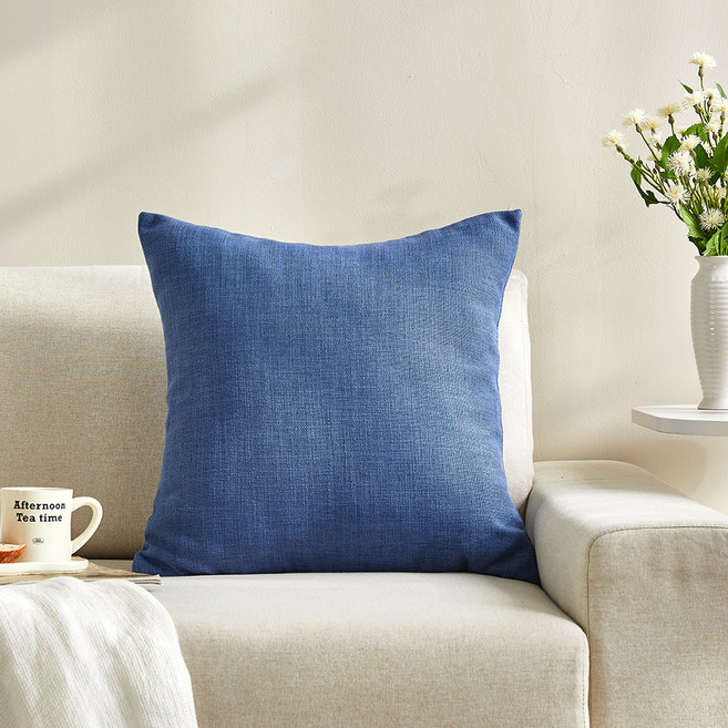 모던하우스 에브리데이 텍스쳐 쿠션, 블루