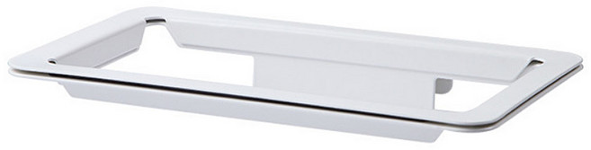 모나코올리브 모노 싱크대 자석홀딩 분리수거 봉투걸이, 화이트, 1개