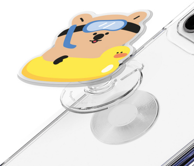 트라이코지 쿼카 여름 휴가 아크릴 체인지톡, 쿼카 여름 휴가 수영, 1개