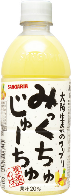 산가리아 미쿠츄쥬츄 믹스주스, 24개, 500ml