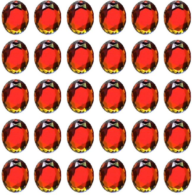 골드루쓰 스페셜오발 네일파츠, 그린퍼플, 30개