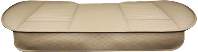 어반카 차량용 3D 숯 보더 시트풀커버 뒷좌석, 베이지, 1개