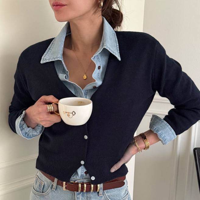 난닝구 여성용 프빈드 니트 가디건