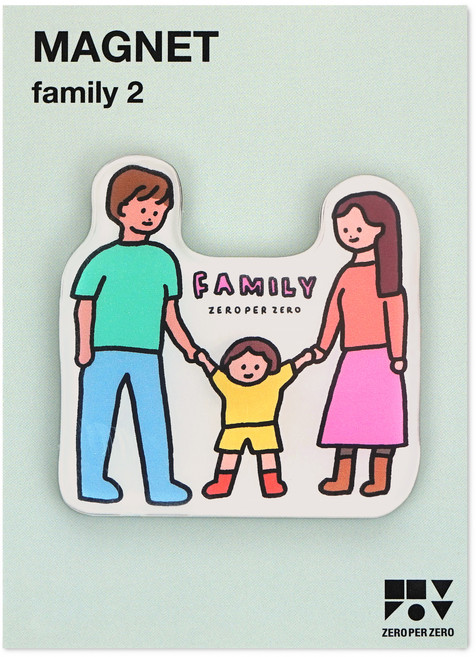 제로퍼제로 마그넷 냉장고자석, 패밀리2