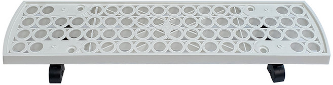 이오스트 플라워 화분정리대, 화이트, 1단