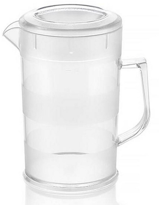 咖啡廳自助吧輕量水壺 2L, 1個, 透明色