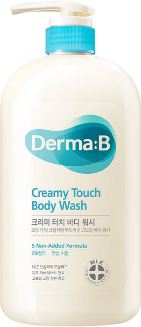 더마비 크리미 터치 바디워시, 1L, 1개